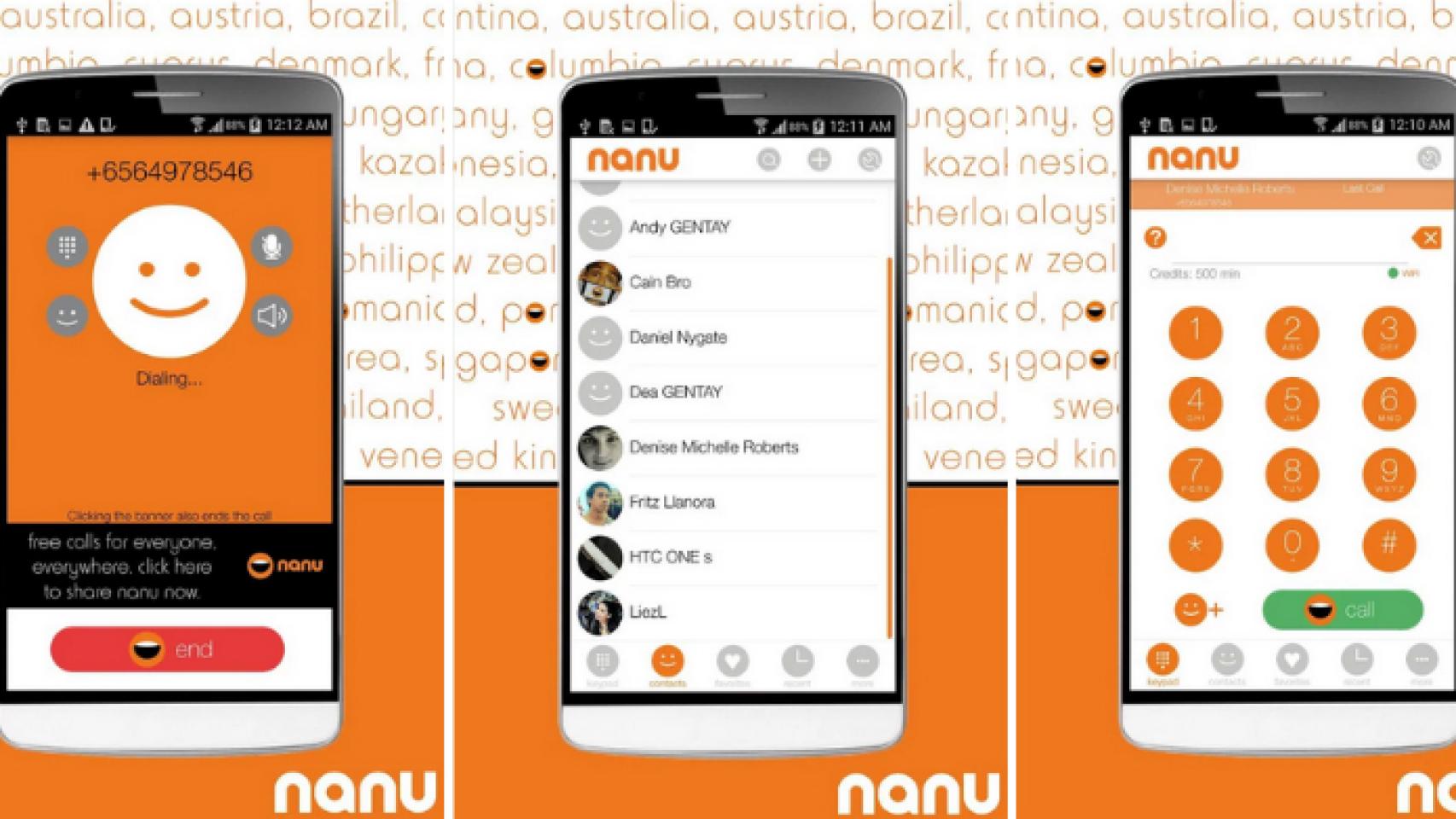 Nanu, llamadas gratis a fijos y móviles incluso con cobertura 2G