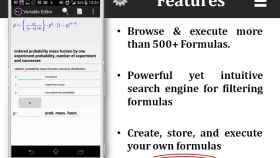 Equreka, la aplicación para calcular todo tipo de fórmulas con Android
