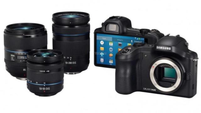 Samsung Galaxy NX: La primera mirrorless con Android se luce en imágenes oficiales