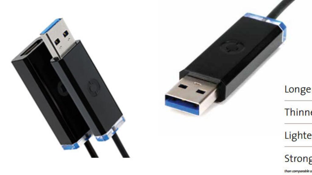 Corning cables USB 3.0 opticos