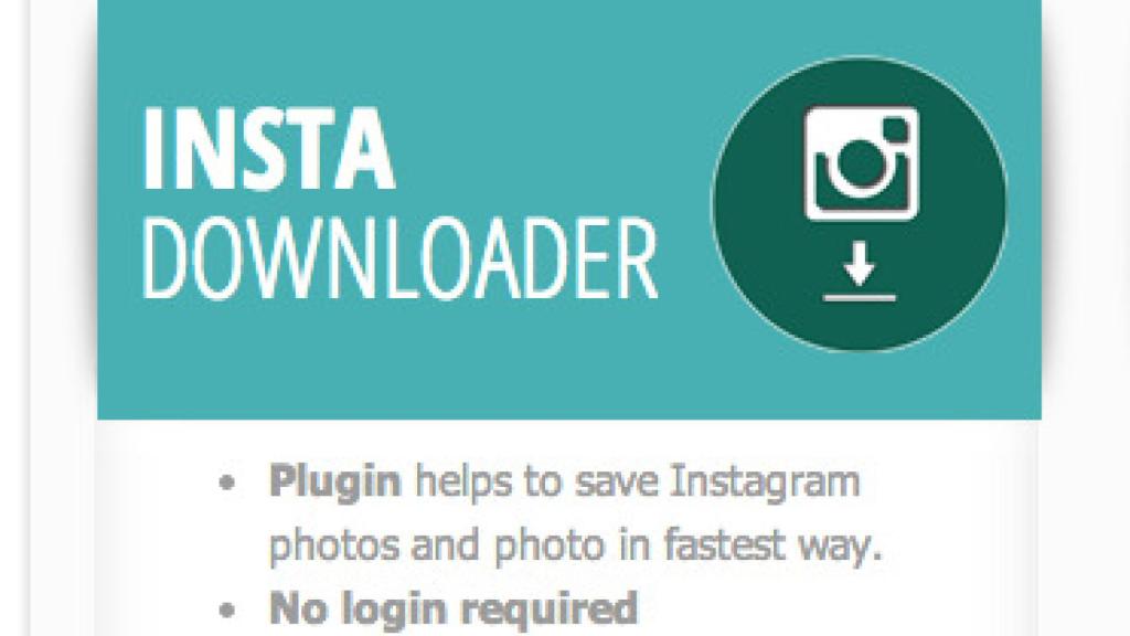 Descarga tus imágenes o vídeos preferidos de Instagram con Instadownloader