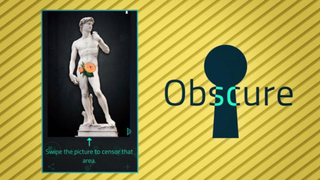 Obscure, la app para ocultar las partes sensibles y enviar fotos traviesas