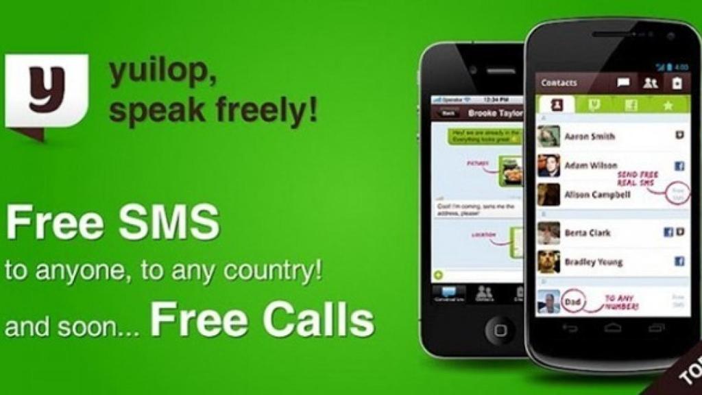 Llamadas y sms gratis con Yuilop en tu Android