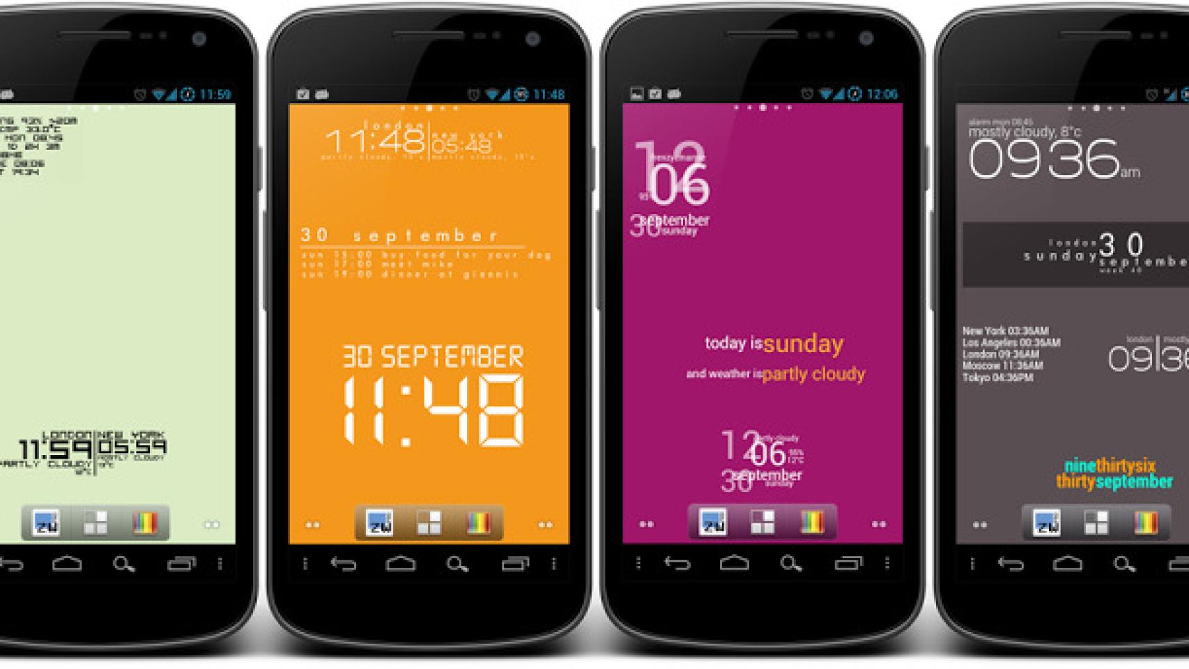 Personaliza a tu gusto tu Androide con Zooper Widget