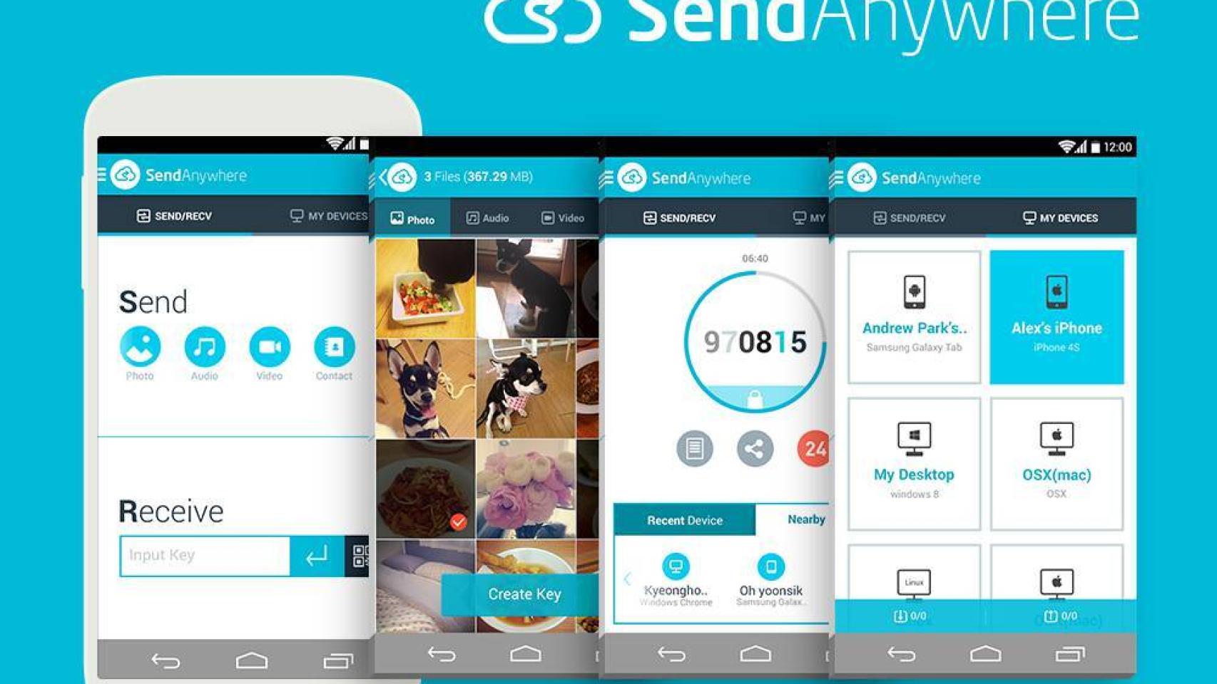 SendAnywhere, compartiendo archivos de la manera más sencilla posible