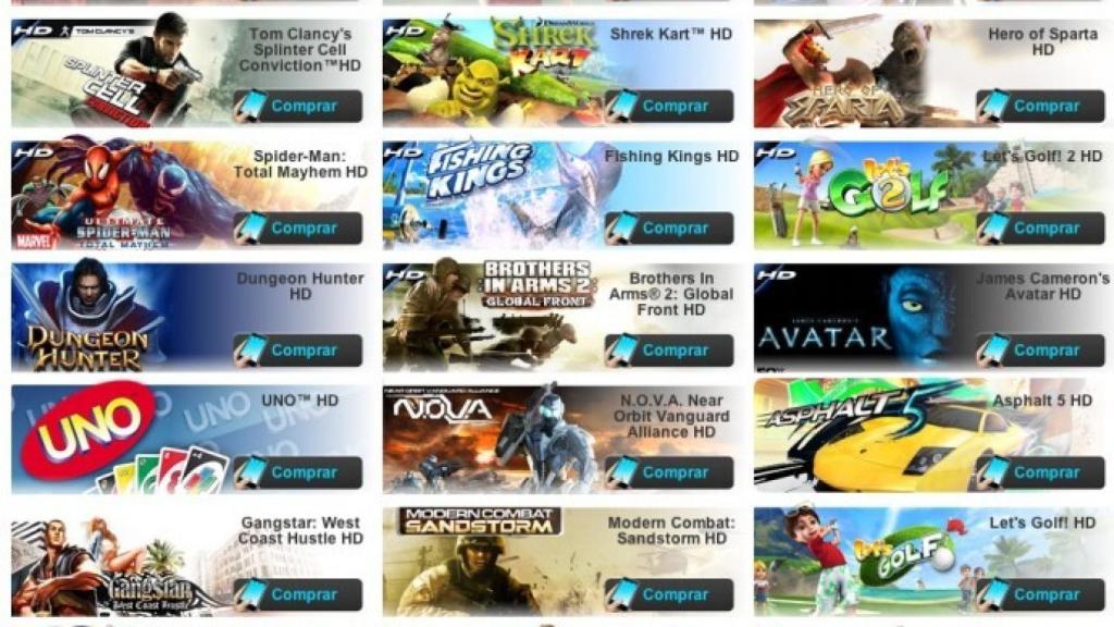 Gameloft se pone meloso y sus juegos en Android rebajados un 50%