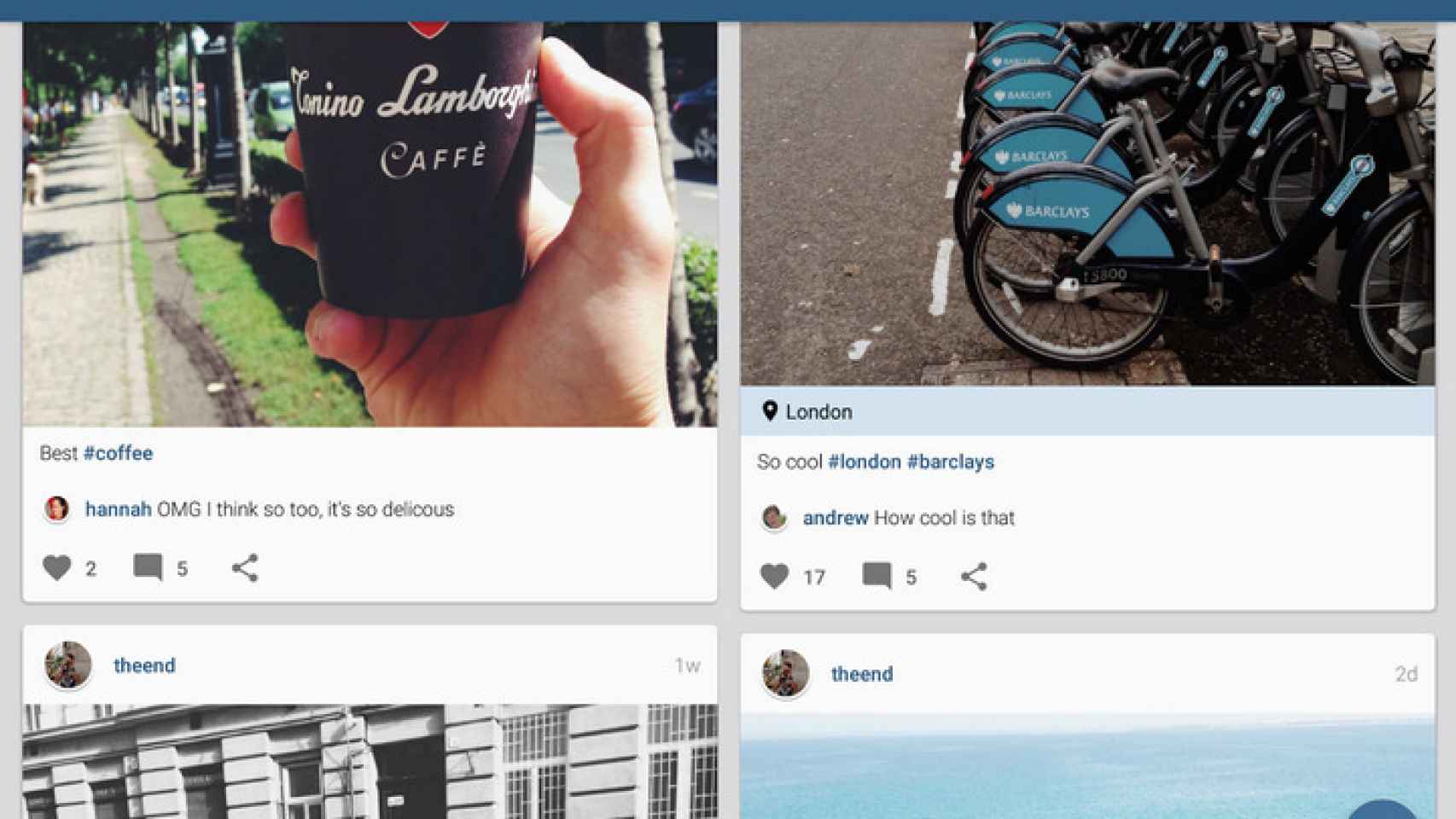Imagine para Instagram, con soporte para tabletas y multicuenta