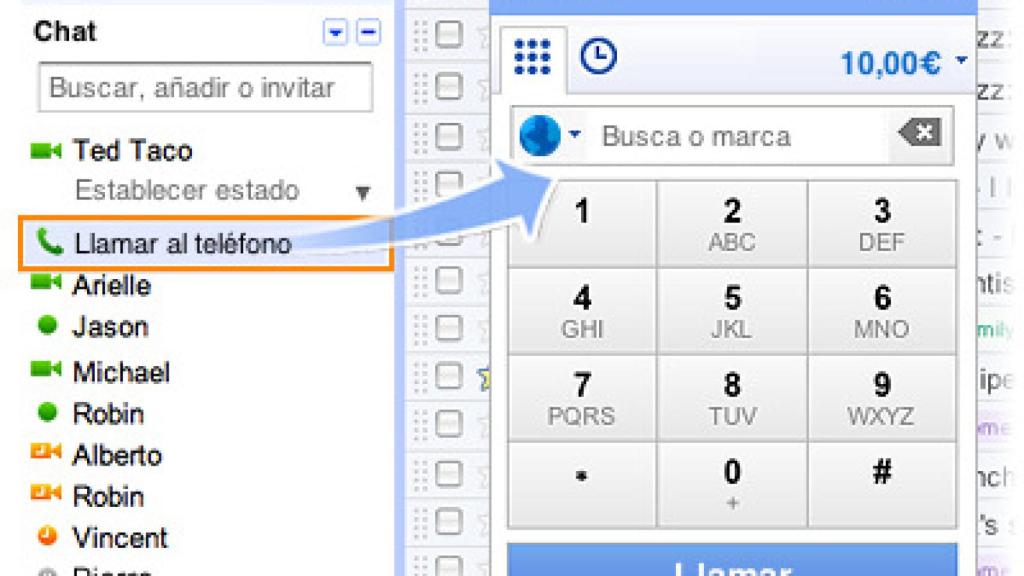 gmail-llamadas