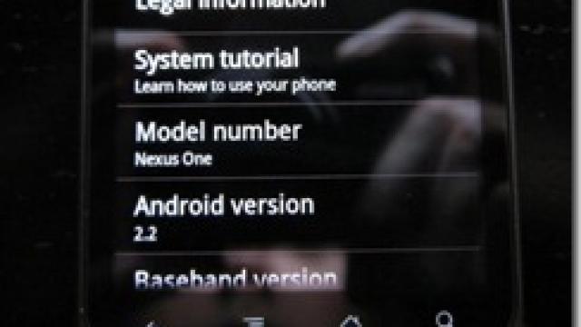 Nexus One Vodafone con Froyo a partir de ya