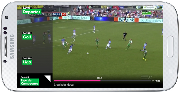 Cómo ver fútbol desde Android y no perderte ni un partido
