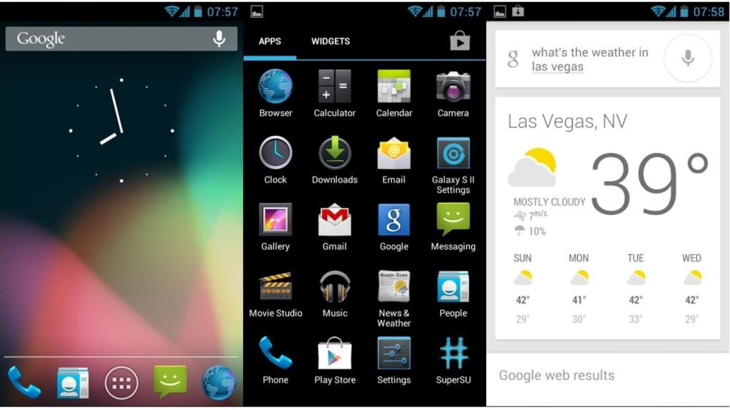 Disfruta de Android puro ICS o Jelly Bean sin cambiar de ROM