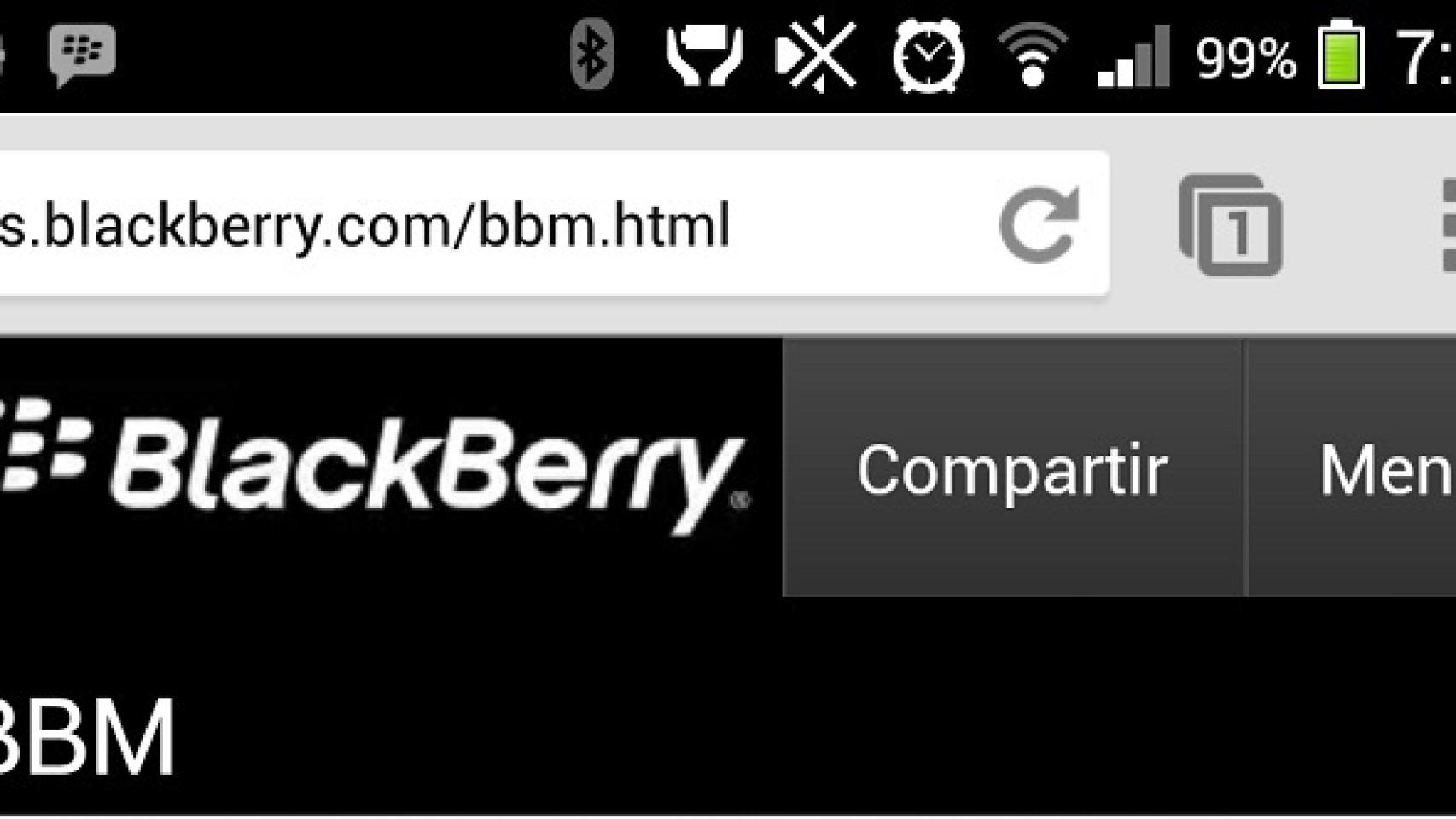 La notificación persistente de BBM que no debemos desactivar. Para que sirve, cómo funciona y cómo quitarla