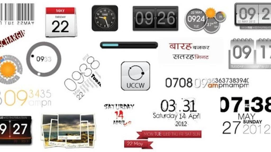 Personalización extrema para el escritorio de tu Android con Ultimate Custom Clock Widget