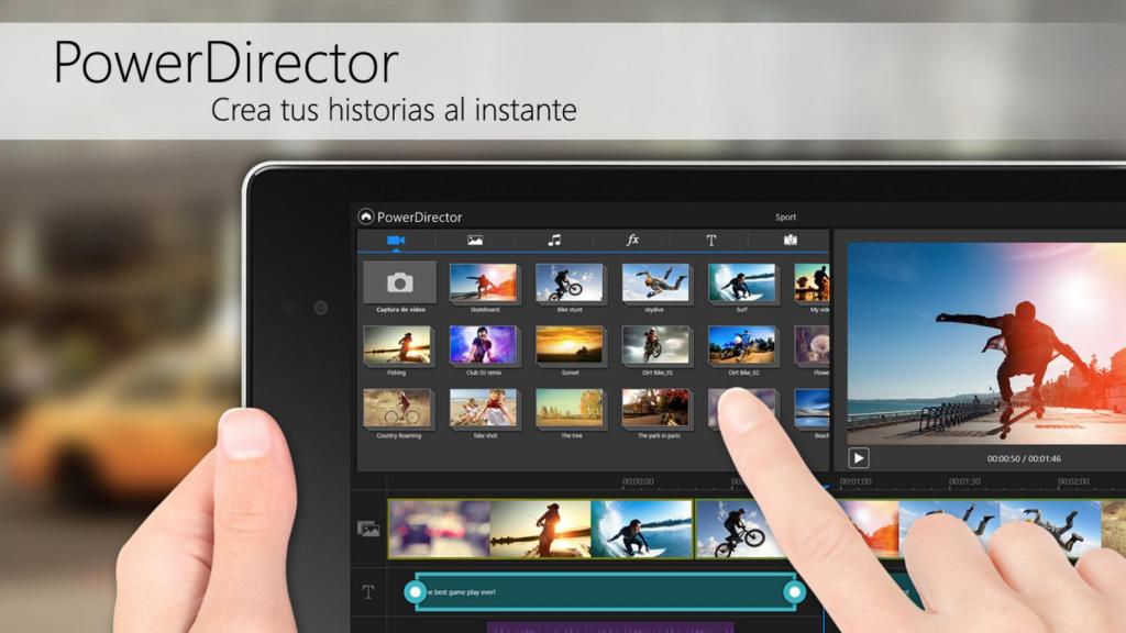 PowerDirector, el completo editor de vídeo de CyberLink llega a Android