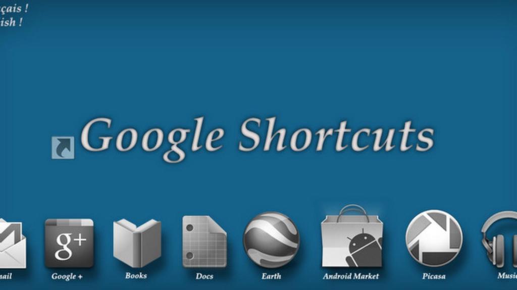 Todos los servicios de Google a un click con Google Shorcuts