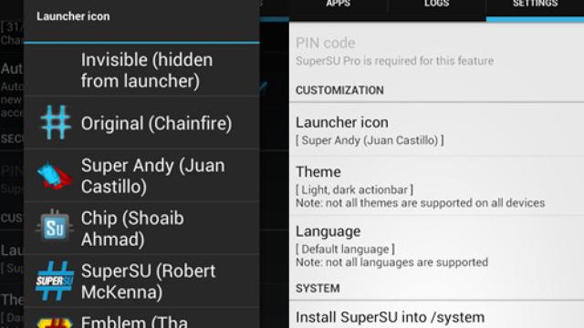 La aplicación de root Chainfire’s SuperSU alcanza la versión 1.0: más ajustes y novedades