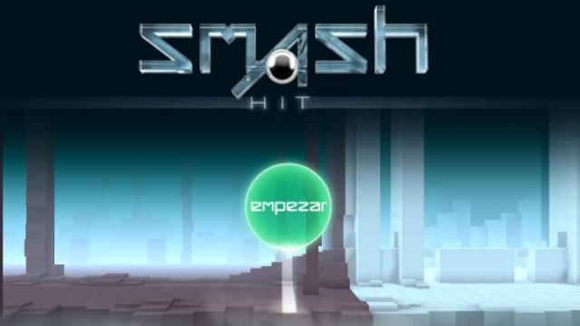 Destruye un mundo de cristal en un viaje sin fin en Smash Hit