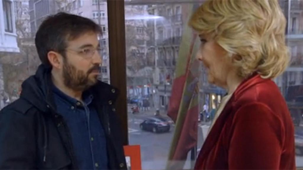 Aguirre a Jordi Évole: Me deberíais dar un programa que se llamase 'Aló, Espe'