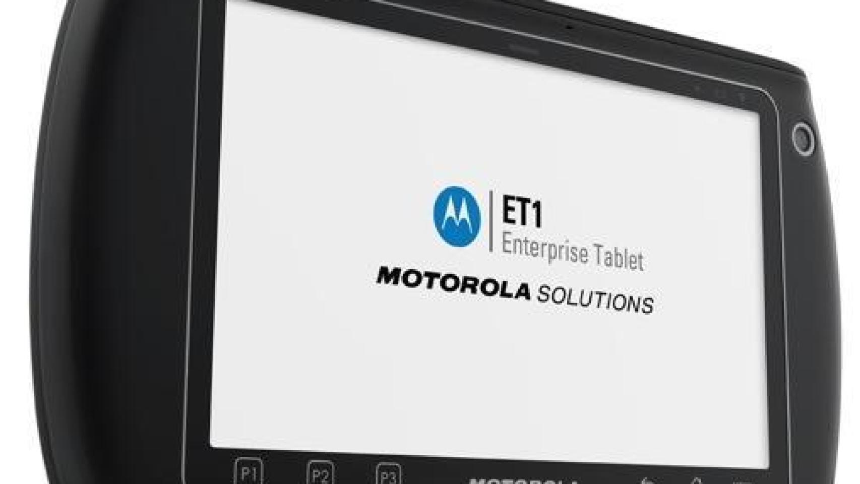 Motorola presenta su nueva tablet ET1 reforzada con goma