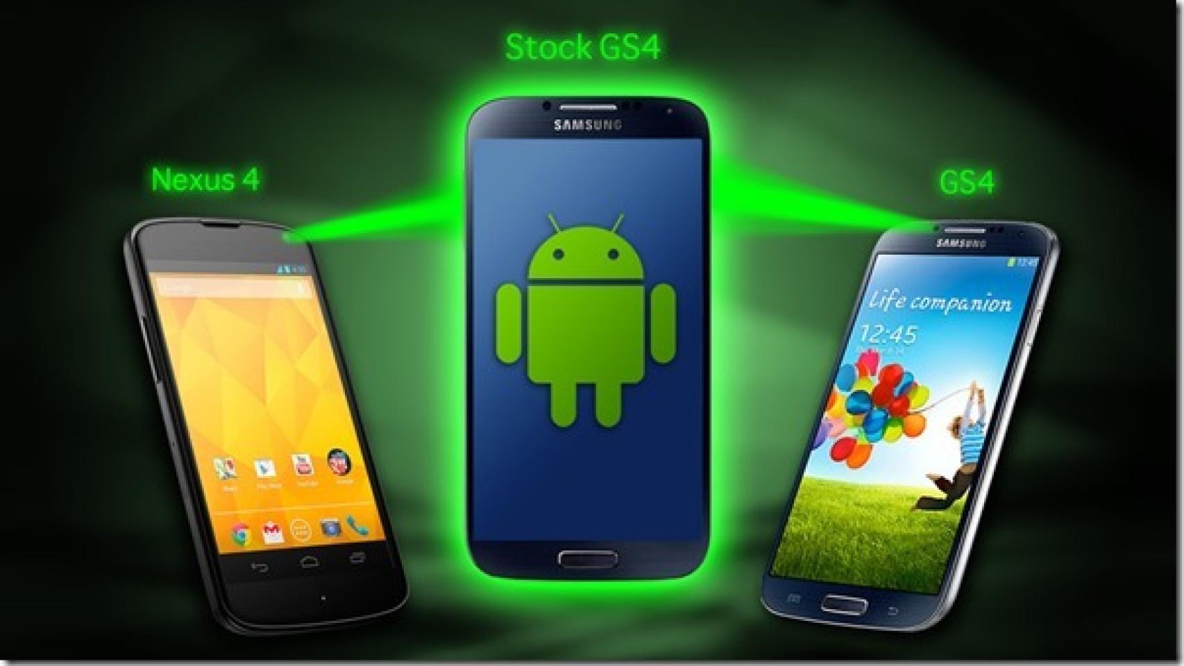¿Es el Samsung Galaxy S4 Google Edition mejor que un Nexus 4?