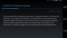 Actualiza fácilmente tu Nexus a Android 4.3