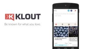Klout llega a Android. Analiza tu influencia social y recomienda contenidos