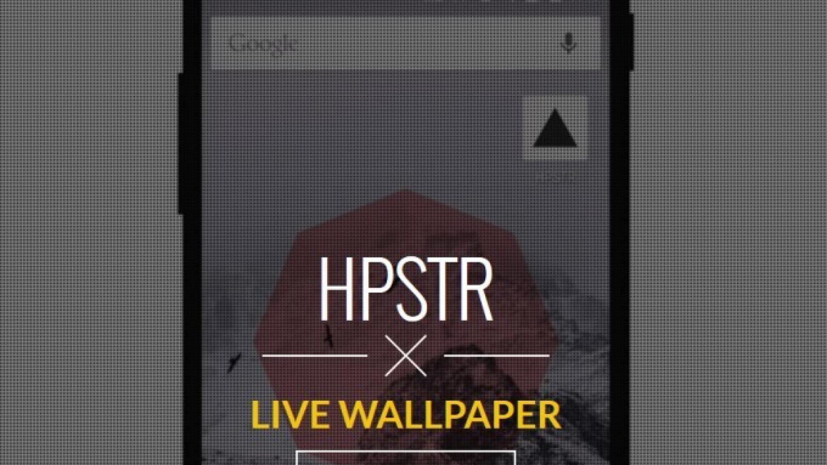HPSTR Live wallpaper, personaliza el móvil con tu estilo hipster