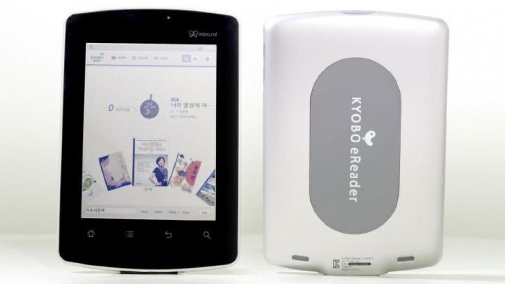 El primer Android que mide la duración de la batería en semanas: Kyobo eReader