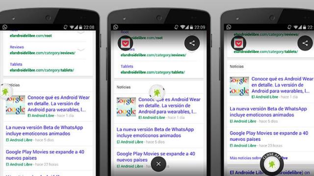 Link Bubble 1.2 ahora con soporte para Google Now y un 50% más barato