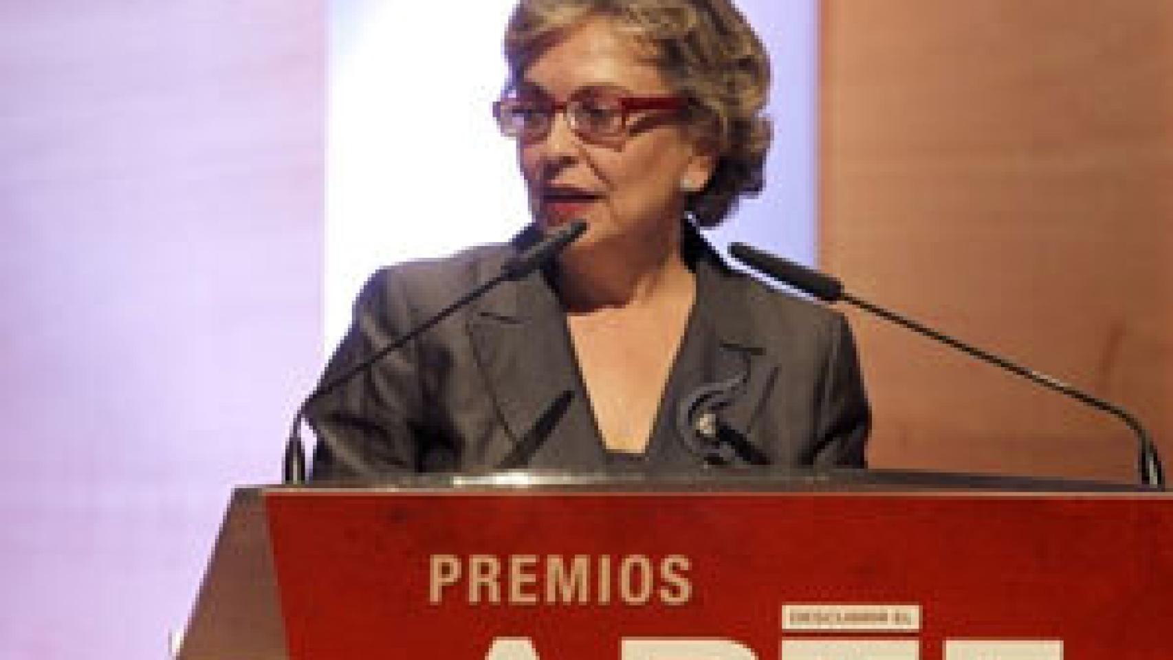 Image: Charo Otegui, cesada de la sociedad de Acción Cultural Española