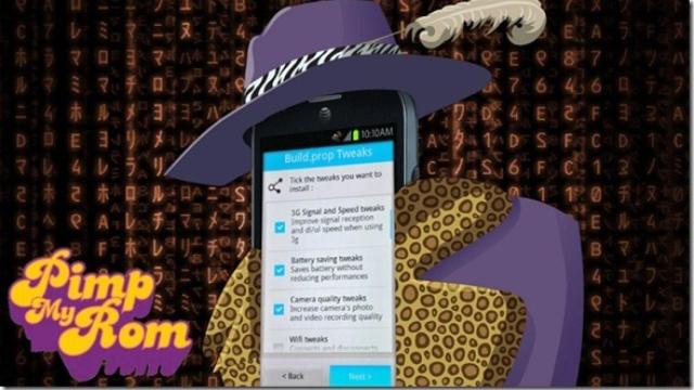 Tunea tu ROM Android con Pimp my ROM