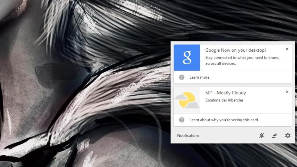 Google Now llega a Chrome Canary: Cuando el móvil va por delante del PC