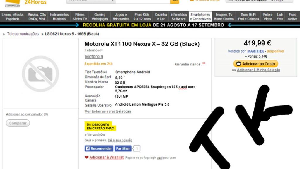Motorola Nexus X llegaría con pantalla 5,3″, Snapdragon805, Android LMP y desde 420€