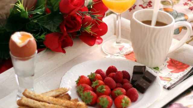 Desayuno romántico