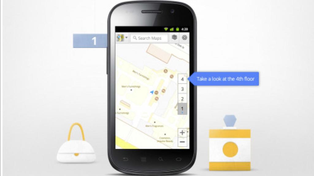 Actualización de Google Maps a la versión 6.0, con vista del interior de edificios