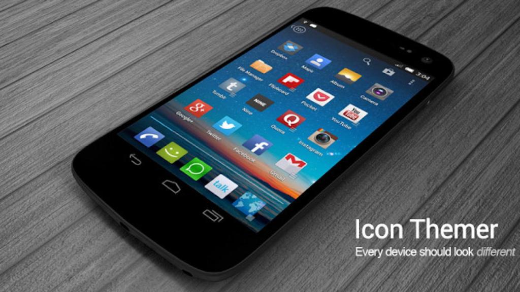 Icon Themer te permite elegir entre cualquier Pack de iconos para tu Smartphone [Root]
