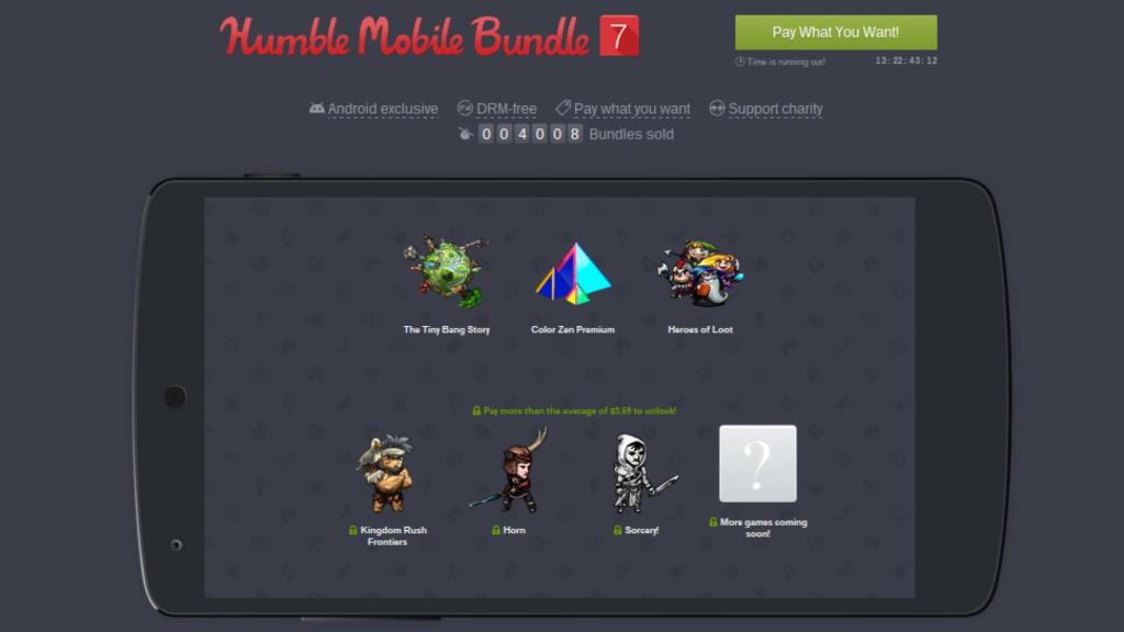 Humble Mobile Bundle 7, paga lo que quieras y llévate 6 juegazos!