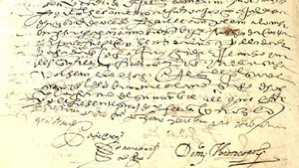 Image: Aparecen en Toledo tres nuevos documentos autógrafos del Greco