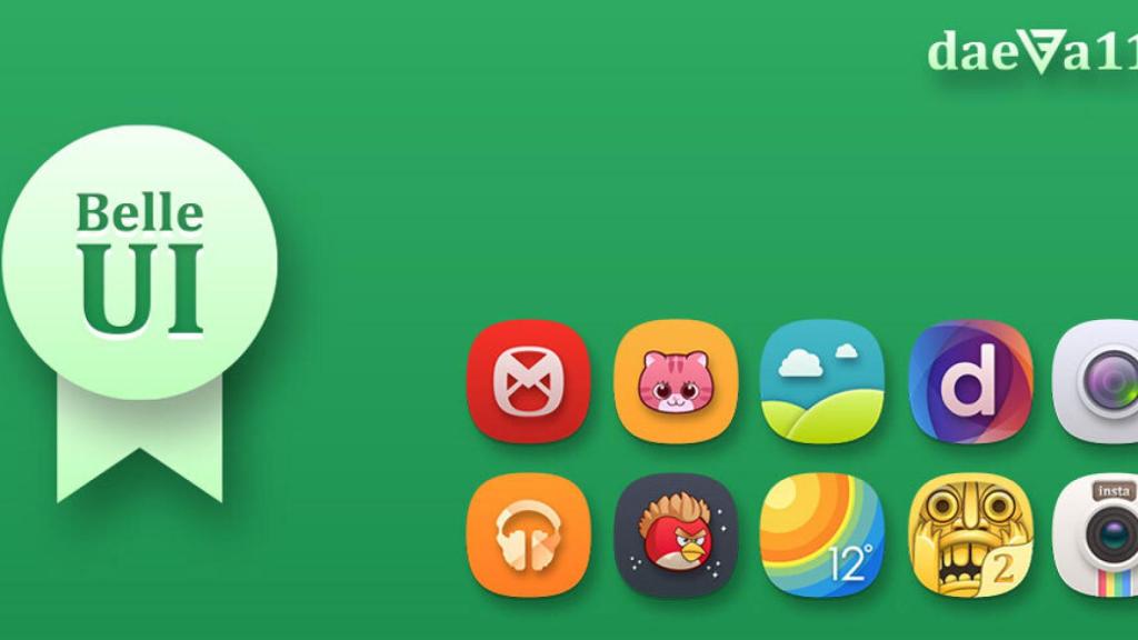 Belle UI, el excelente pack gratuito de 1350 iconos compatible con Lollipop