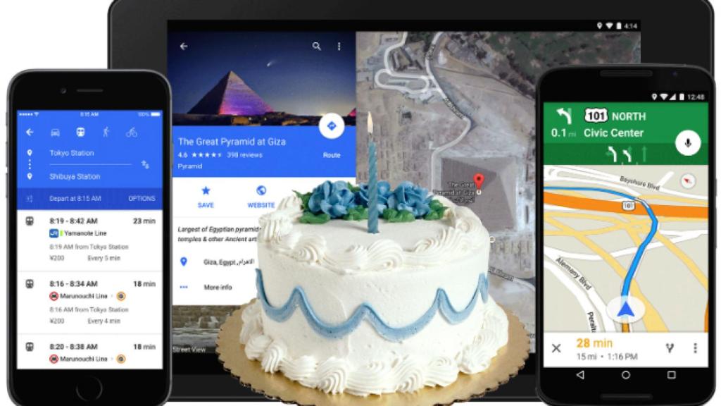 Google Maps cumple 10 años: historia y evolución