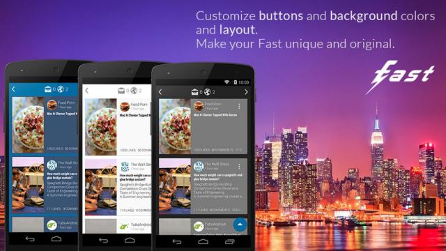 Fast for Facebook, la alternativa ligera del cliente oficial de Facebook