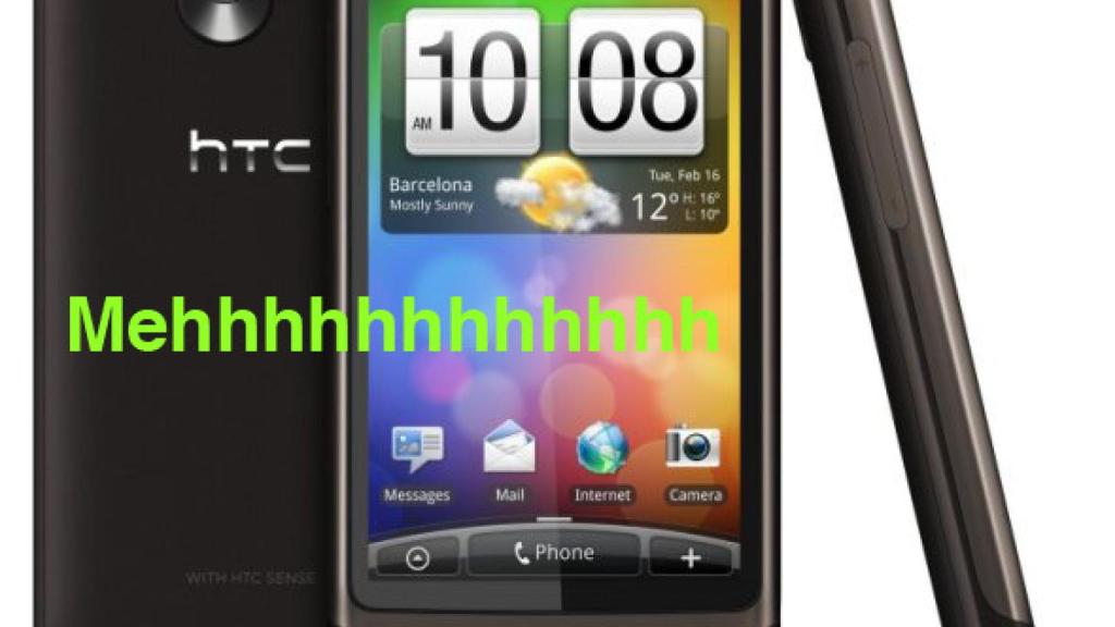 HTC Desire no se actualizará a Gingerbread 2.3 oficialmente