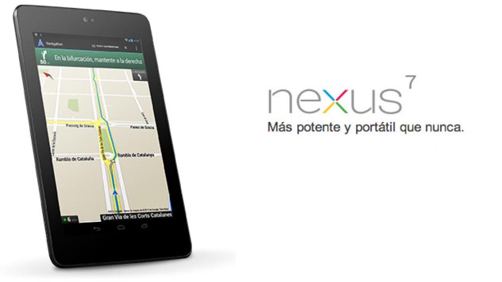 Nexus 7 con 3G y 32 GB y modelos de 16 y 32 GB wifi rebajados