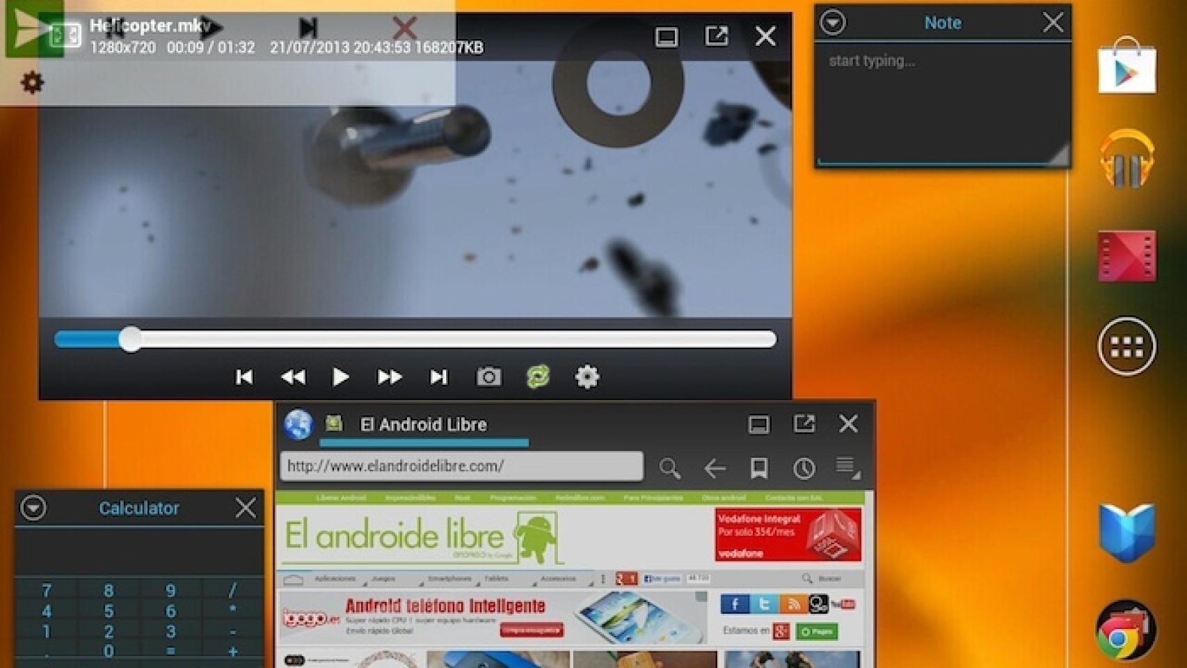 Descubre las mejores apps flotantes, multitarea al alcance de todos