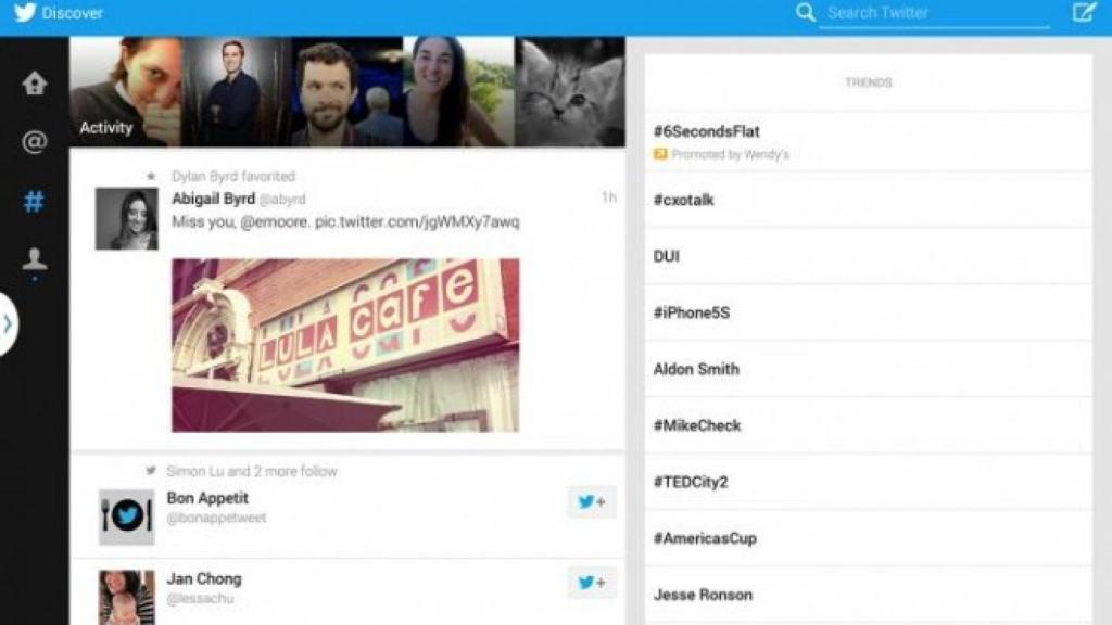 Twitter anuncia su app oficial para tablets, exclusiva para Samsung