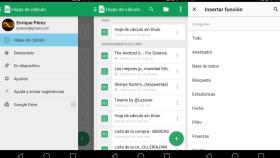 Hojas de Cálculo para Android añade gráficos, fórmulas, autorelleno y más [APK]