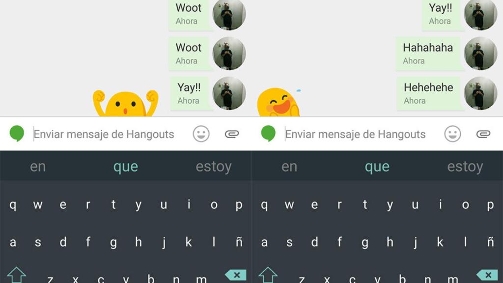 El nuevo Hangouts nos sorprende con emojis animados al escribir ciertas expresiones