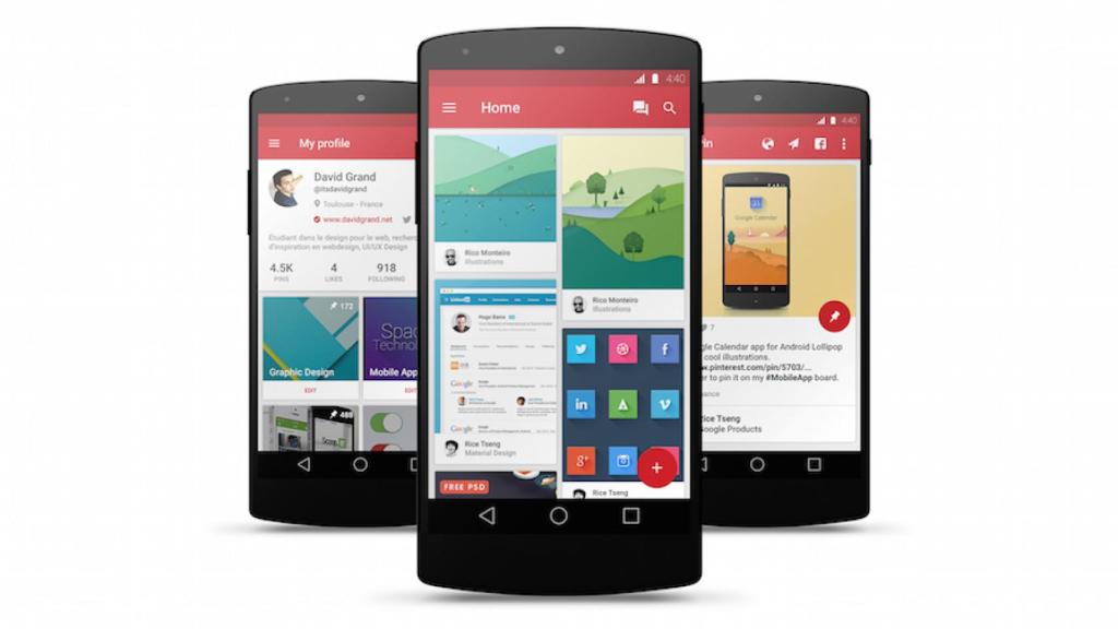 Así deberían ser las aplicaciones Android con Material Design