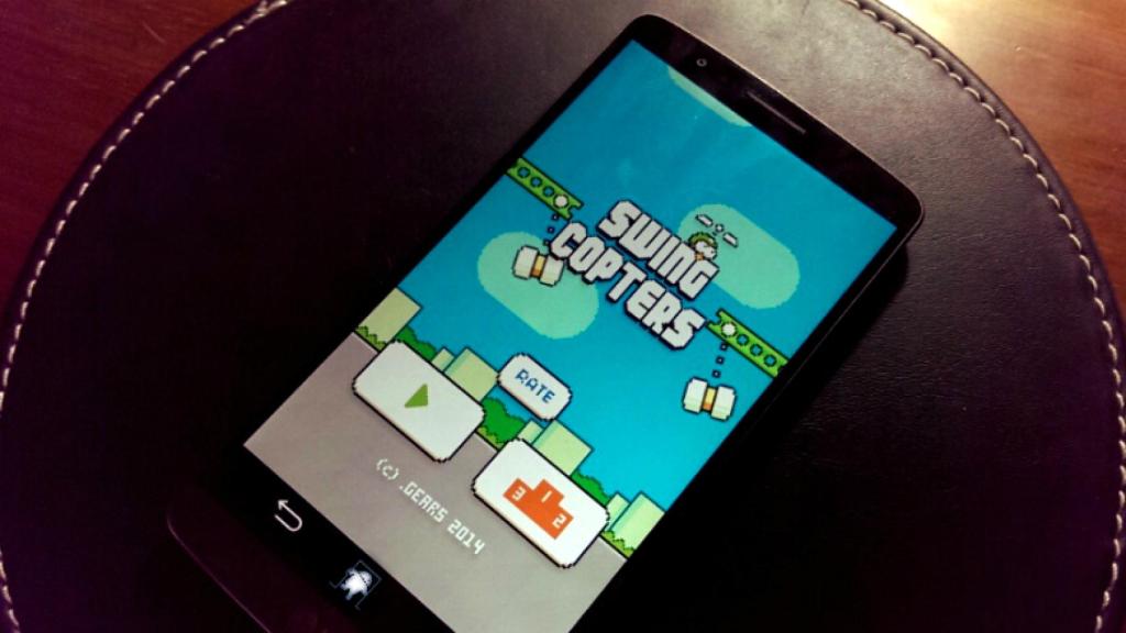 Swing Copters ya disponible en Google Play, el nuevo juego del creador de Flappy Bird