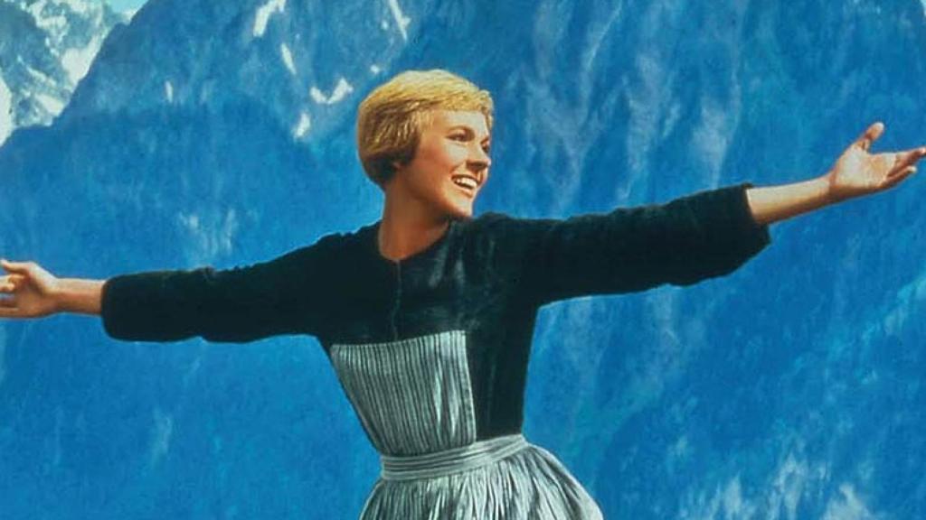 Julie Andrews en 'Sonrisas y lágrimas'